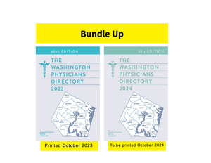 Multi Year Bundle - 2023 and 2024 (preorder) Washington Physicians Directory