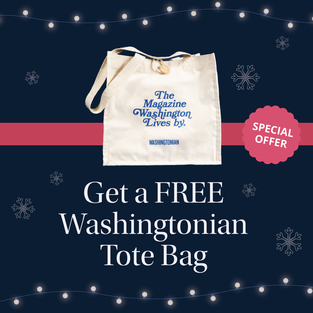 Washingtonian Subscription + FREE Tote Bag