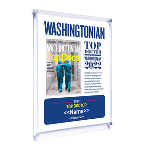 <i>Washingtonian</i> Top Doctor Acrylic Plaque